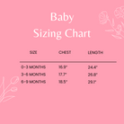 Baby Sizing Chart