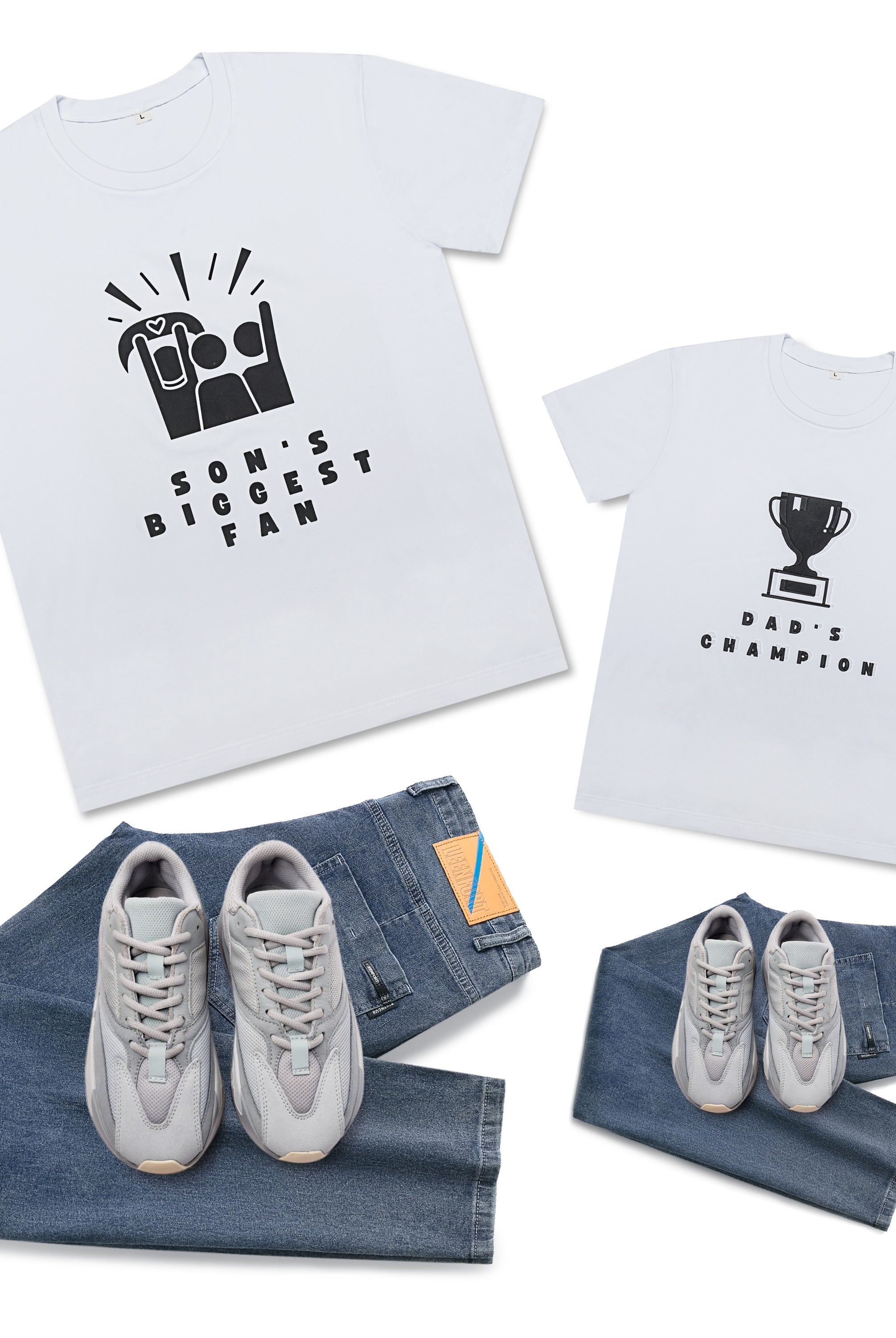 Matching Son and Dad T-Shirts