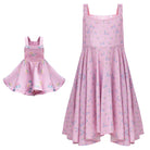 Matching Girl and Doll Floral Dresses