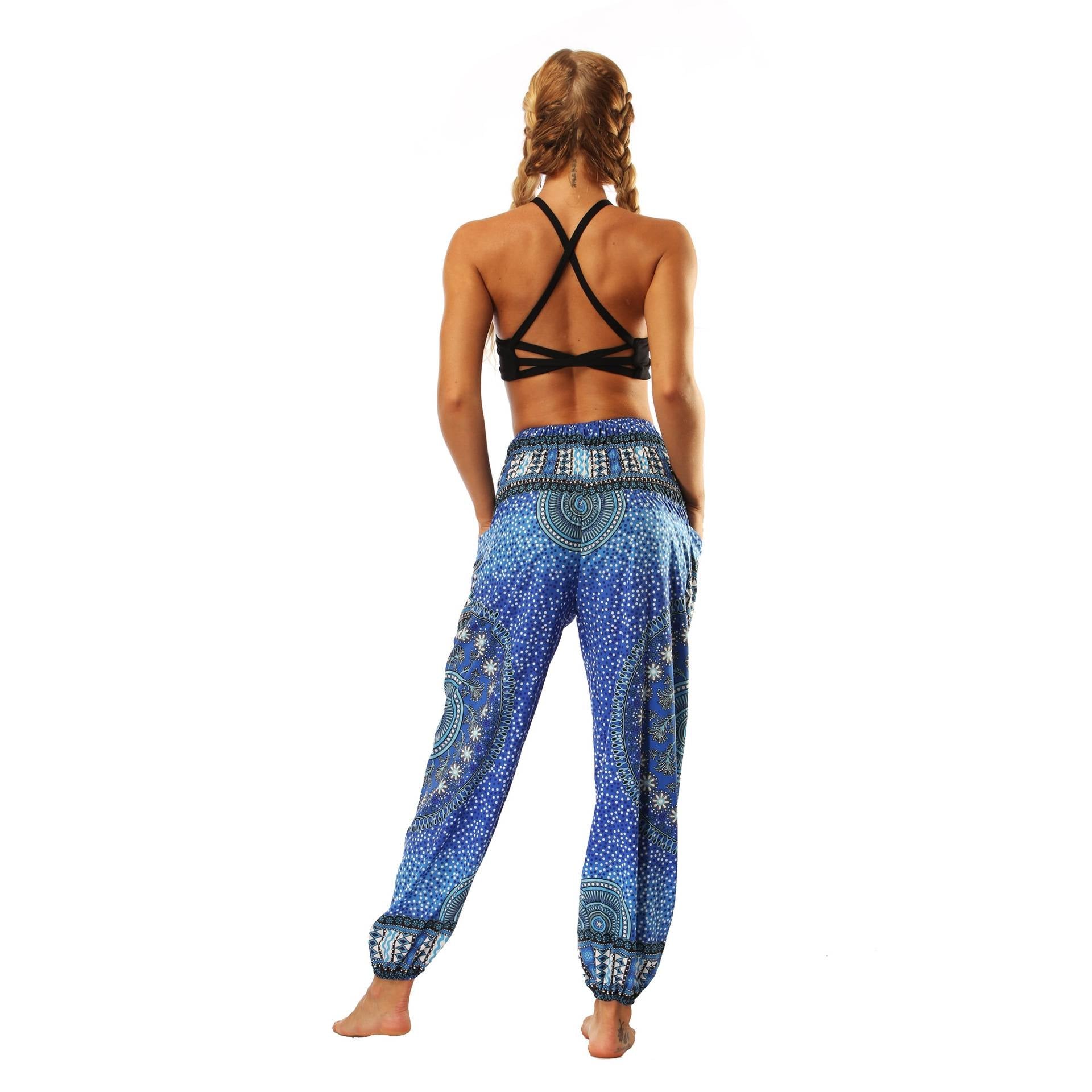 Blue Yoga Pants