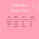 Child Yoga Pants Sizes