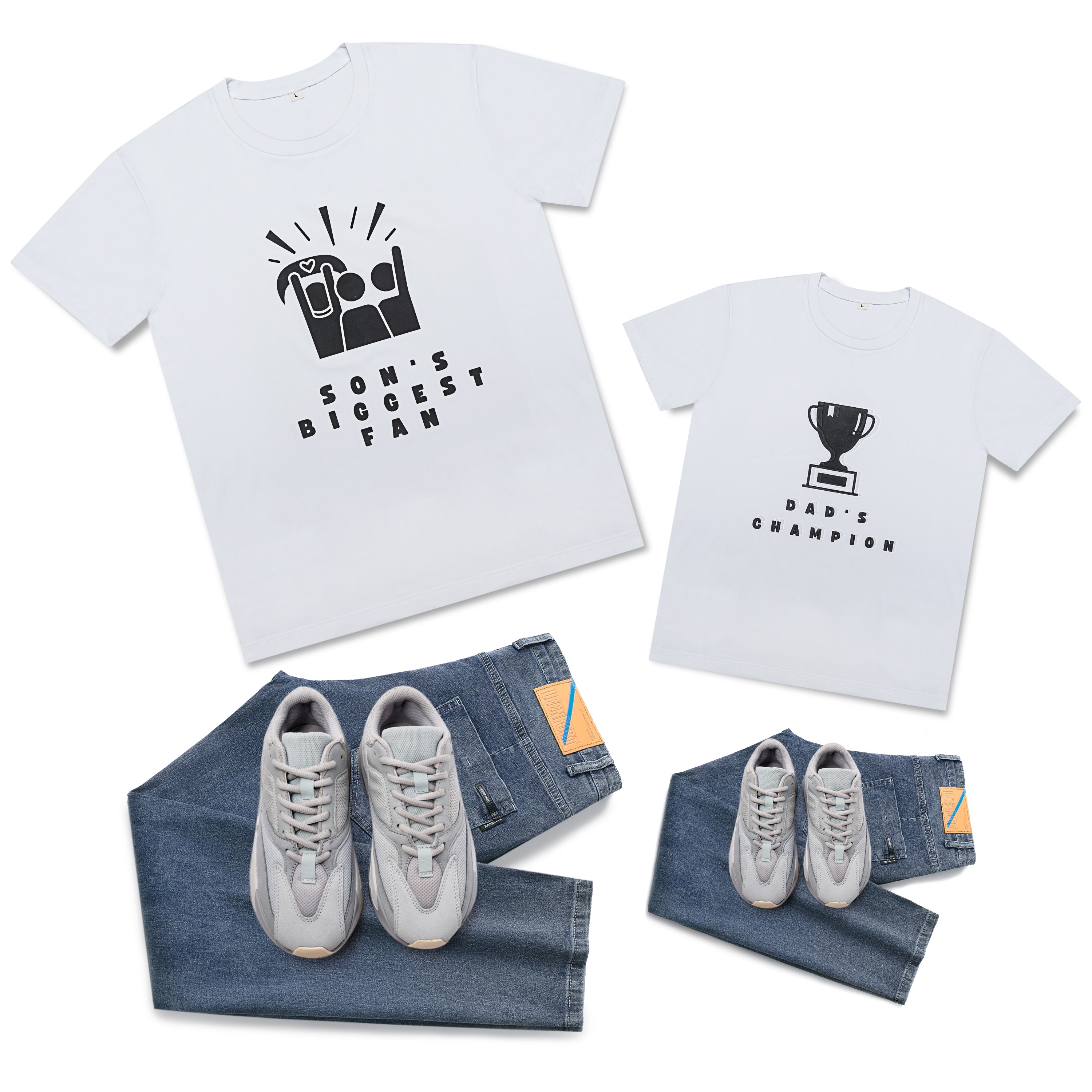 Matching Son and Dad T-Shirts